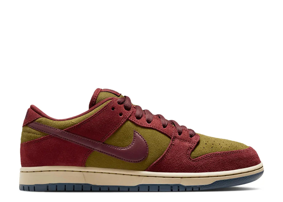 Nike SB Dunk Low "Dark Team Red Olive Flak" 2025