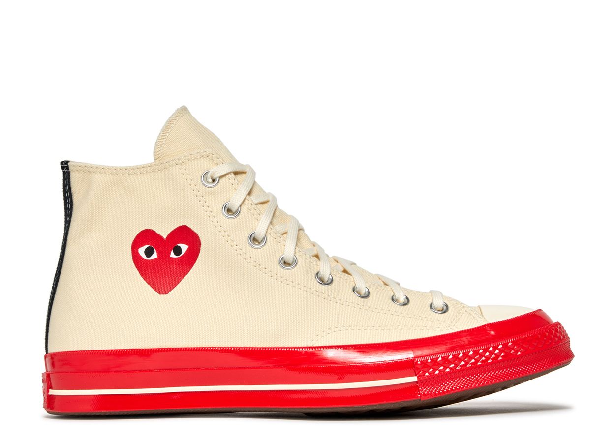 Converse Chuck Taylor All Star Hi 70 "Comme Des Garcons Play Pristine Red" 2022