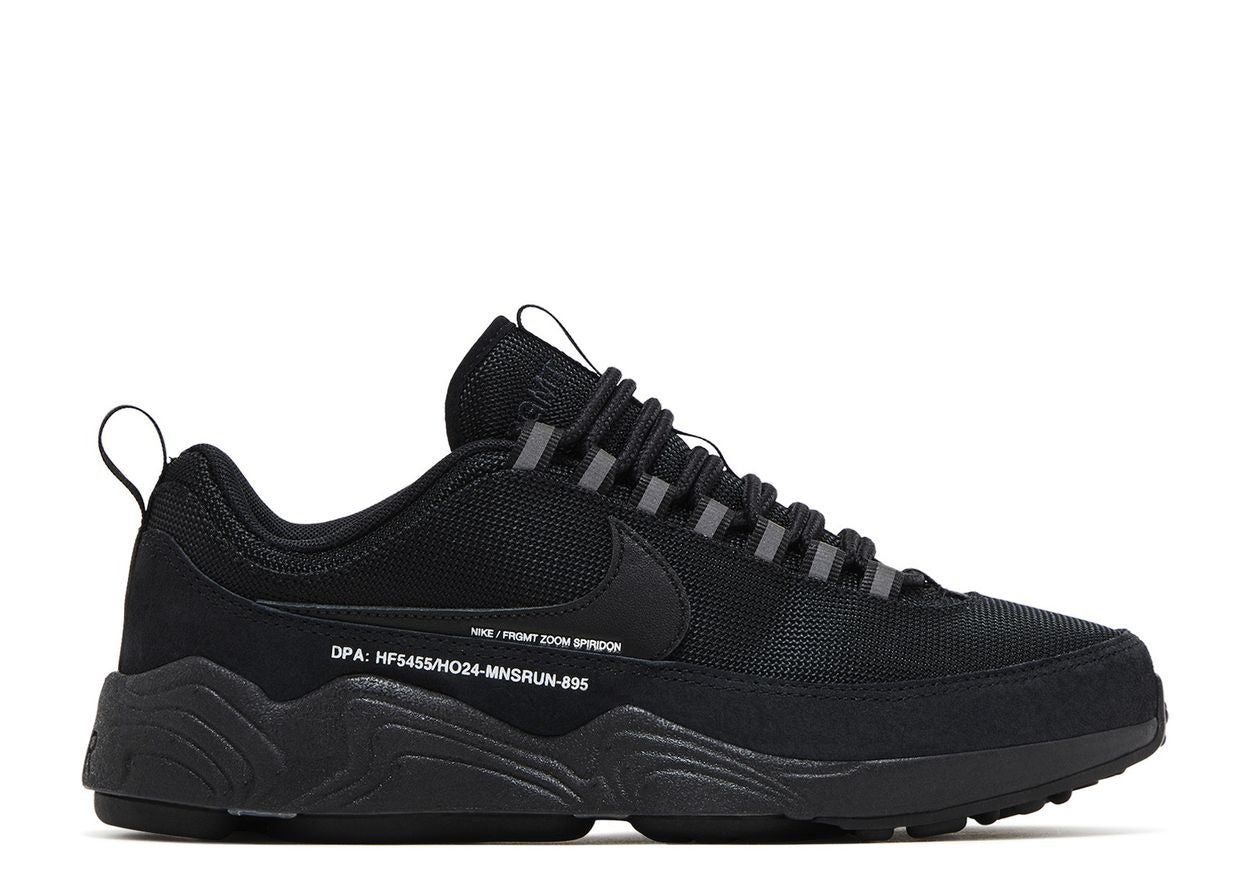 Nike Zoom Spiridon "Fragment Design Black" 2024