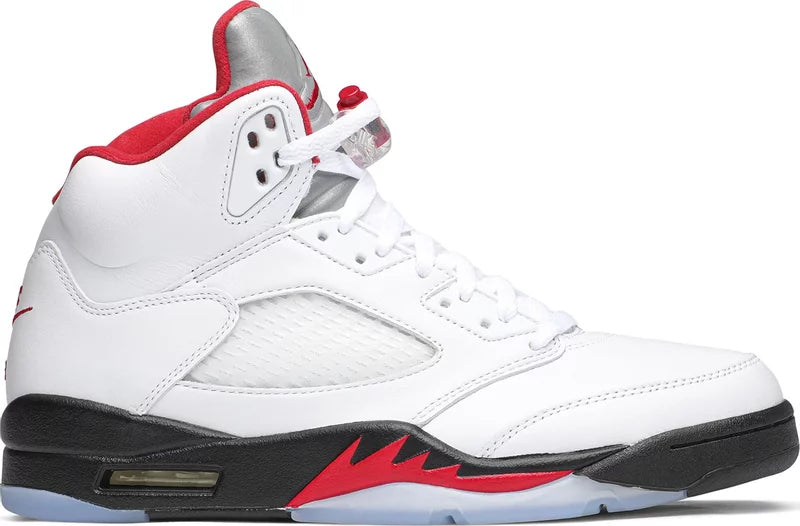 Jordan 5 "Fire Red Silver Tongue" 2020