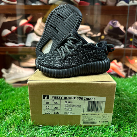 Adidas Yeezy Boost 350 Infant "Pirate Black" 2016