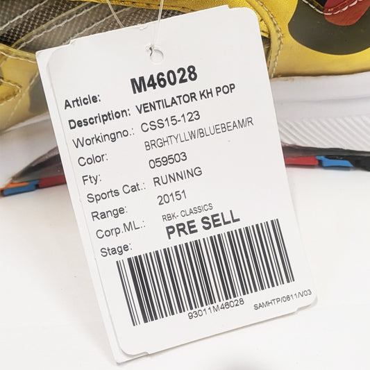 Reebok Ventilator "Keith Haring" SAMPLE 2016?