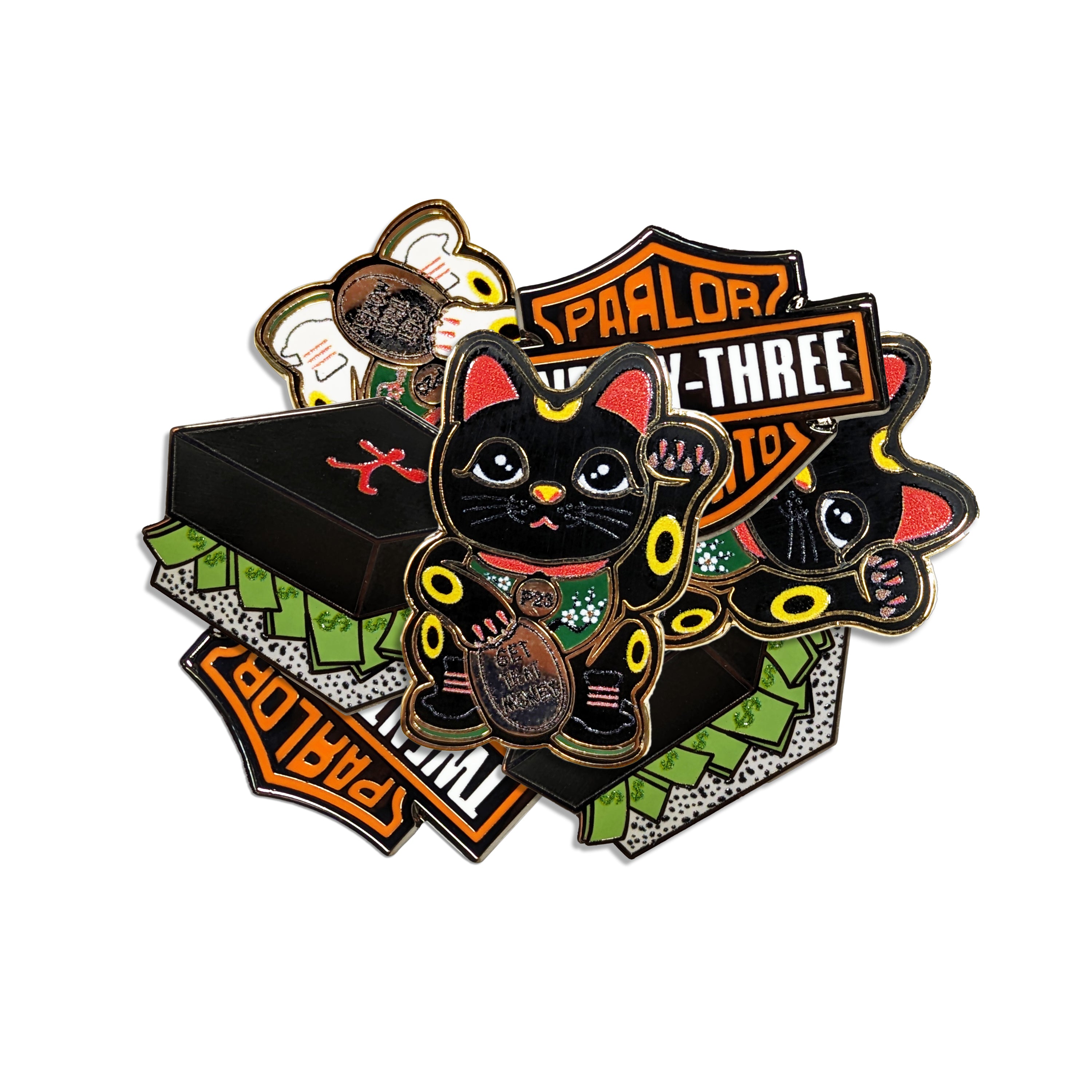 "4 Pack" Pins