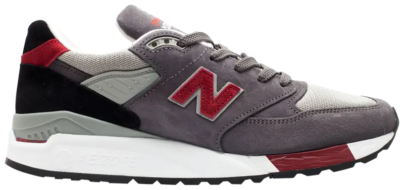 New Balance 998 "Made In The USA Grey Burgundy Black" 2012