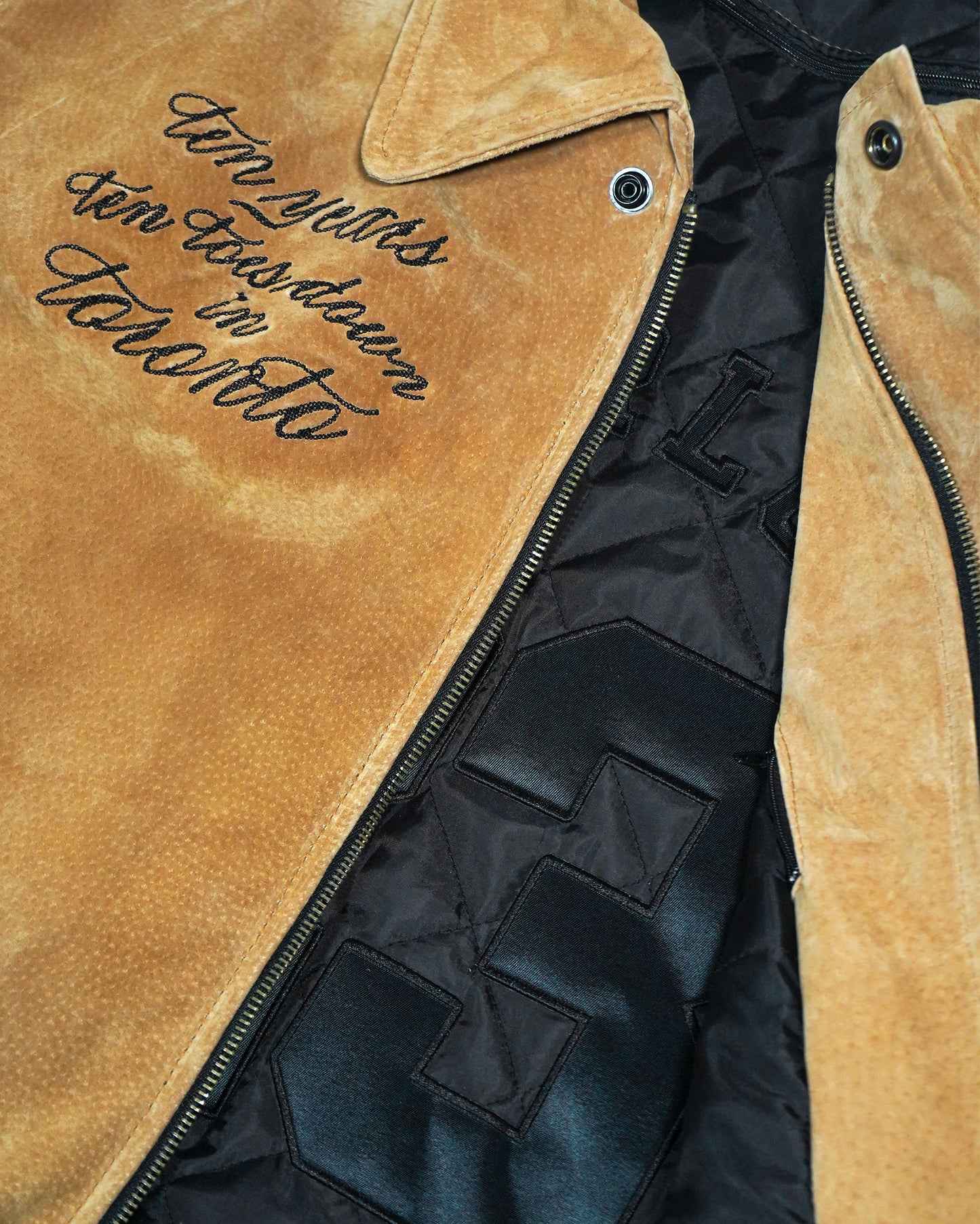 "Ten Years" Suede Varsity