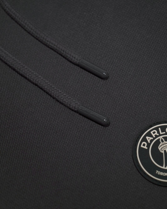 "Parlor Sneaker-Gallery" Heavyweight Sweatpant (Black Wash)