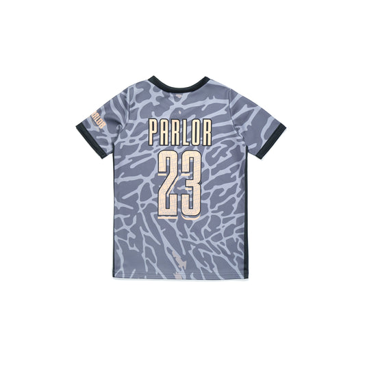 "Parlor Sneaker-Gallery" Youth Foosball Jersey (Charcoal)