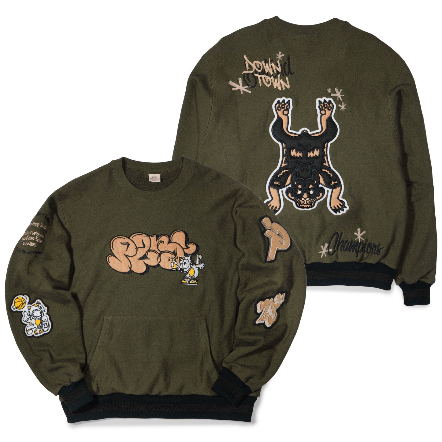 "Varcity" Made in Canada Crewneck