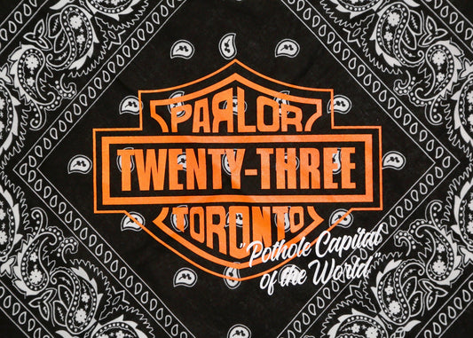 Parlor 23 "Parley Pot Hole" Bandana