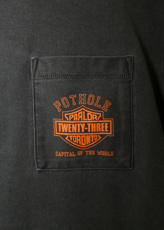 Parlor 23 "Parley Pot Hole" Made in Canada Pocket L/S T-Shirt