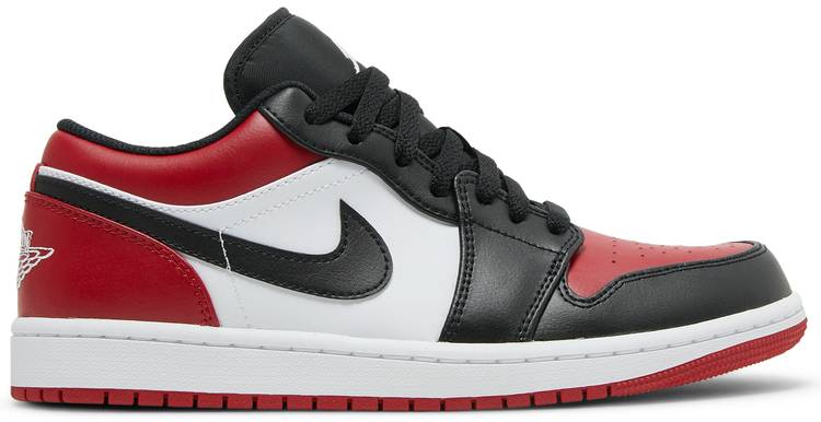 Jordan 1 Low "Bred Toe" 2021