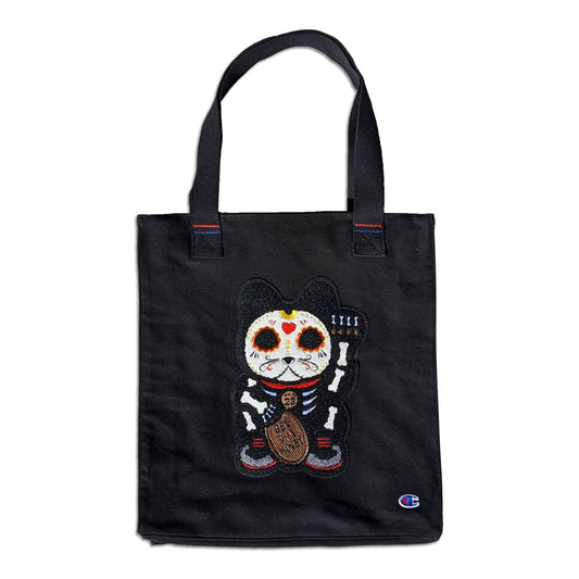 Parlor 23 X Champion "Skeleton Get That Money" Tote Bag