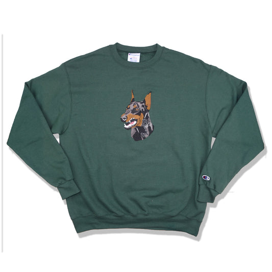 Parlor 23 X Champion Embroidered "Krueger" Crew