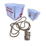 Parlor 23 "Get That Money" Pendant & Rope Link Chain