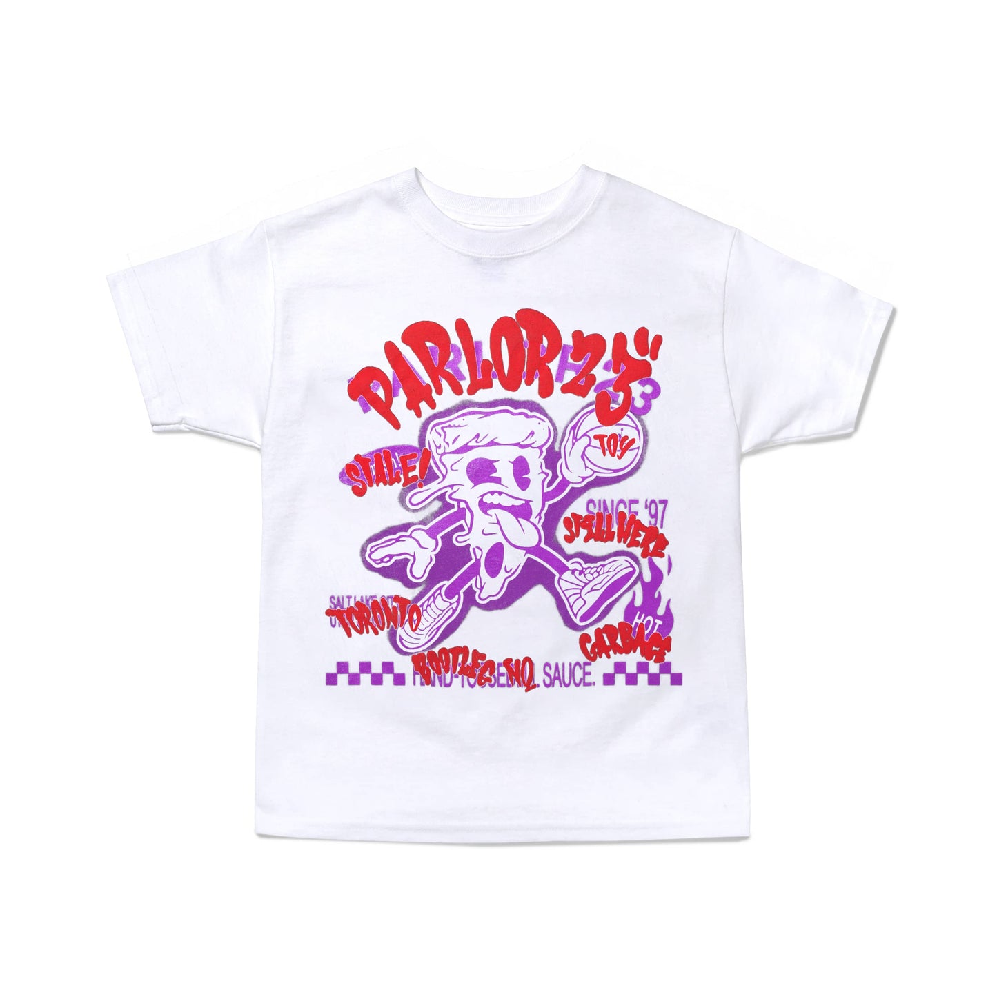 Parlor 23 X Champion "Bootleg A Bootleg" Raptors Youth T-Shirt