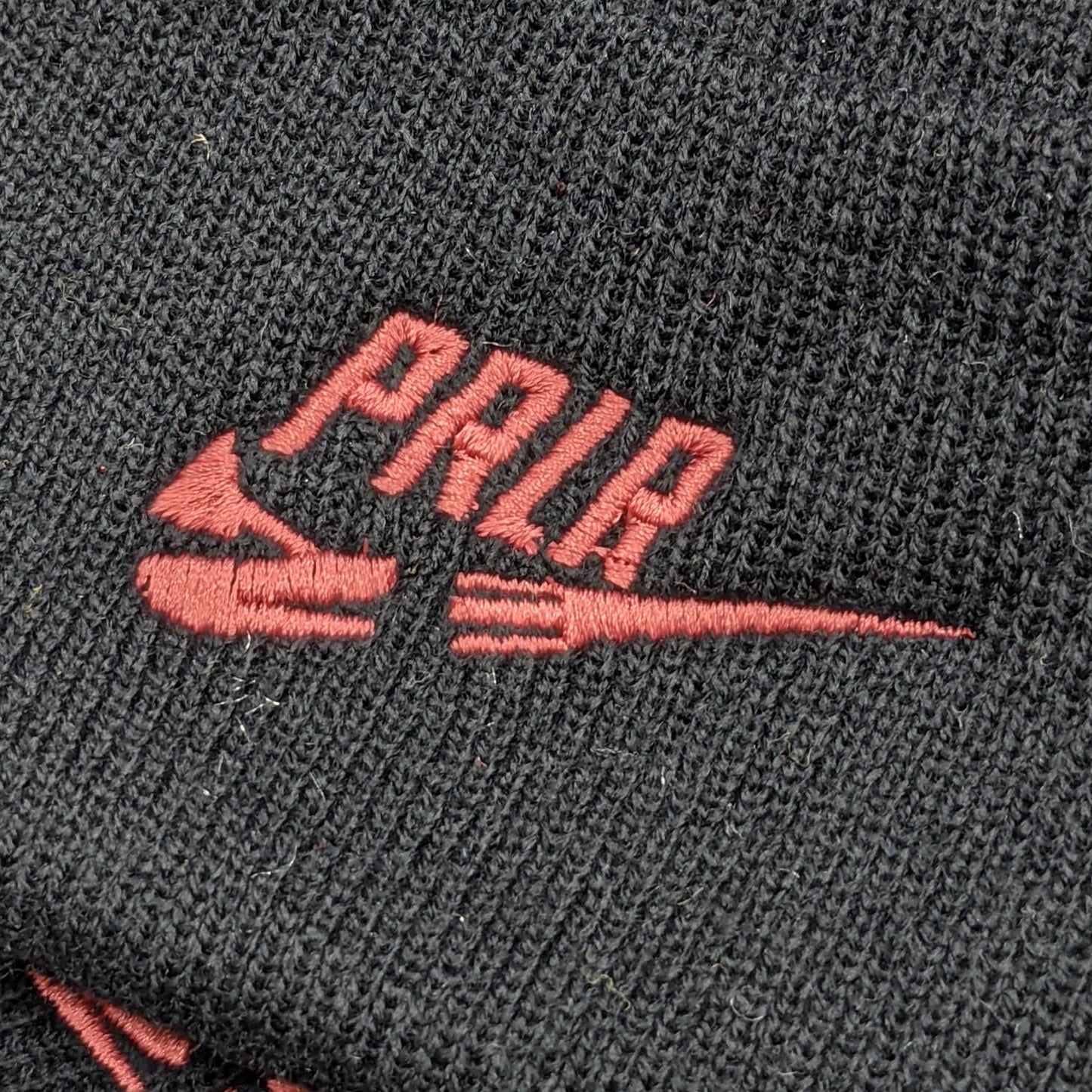 Parlor 23 "PRLR Swoosh Bandana" Pom Pom Beanie