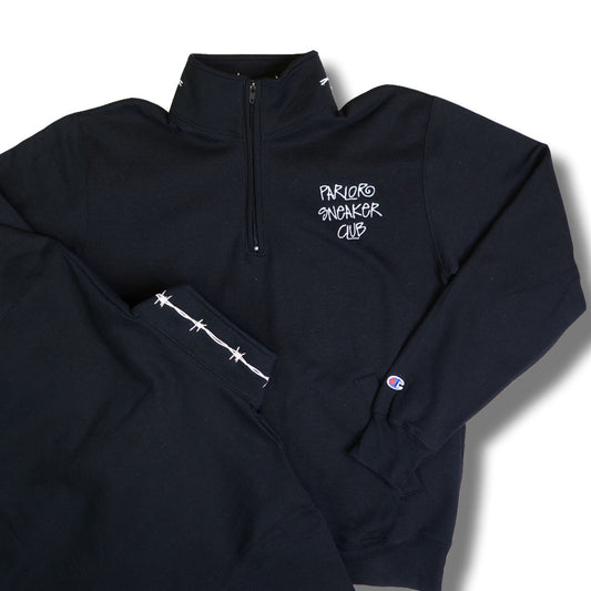 Parlor 23 X Champion "Parlor Sneaker Club" 1/4 Zip