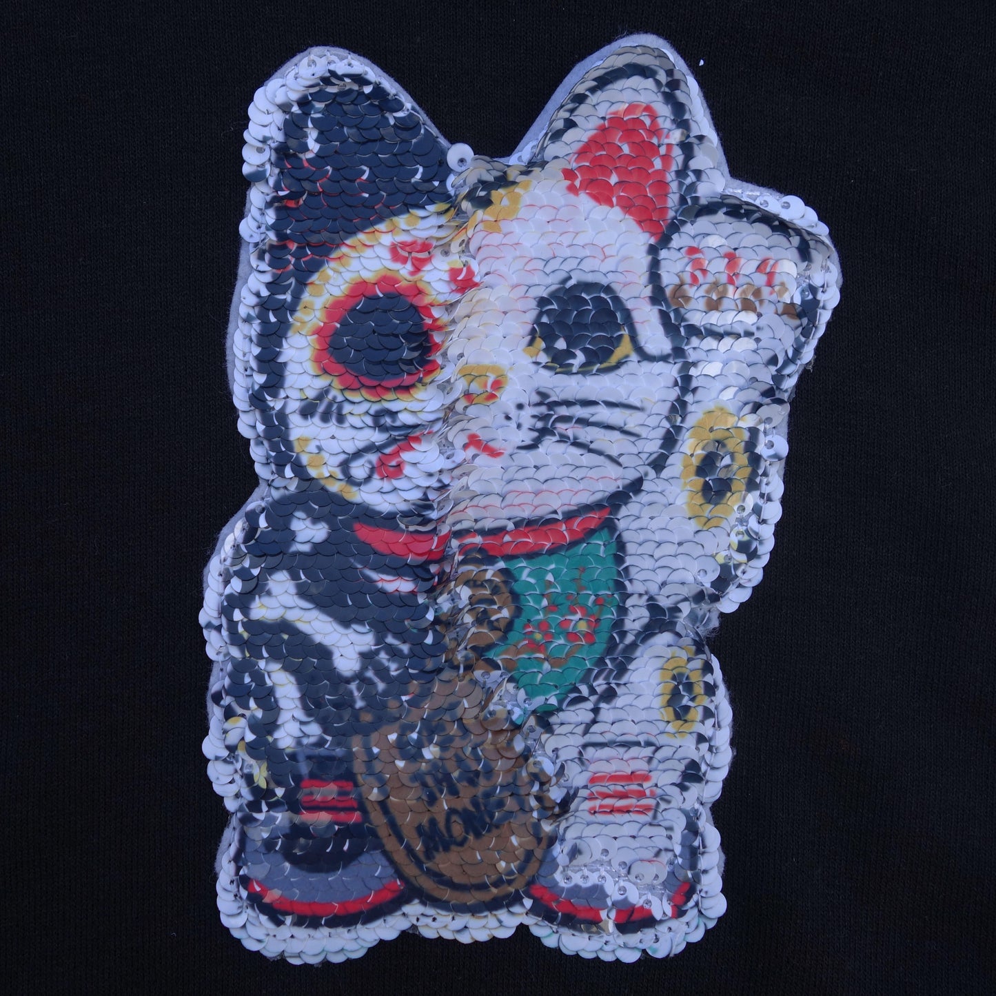 Parlor 23 X Champion Sequin 2 Way "Get that Money" Hoodie