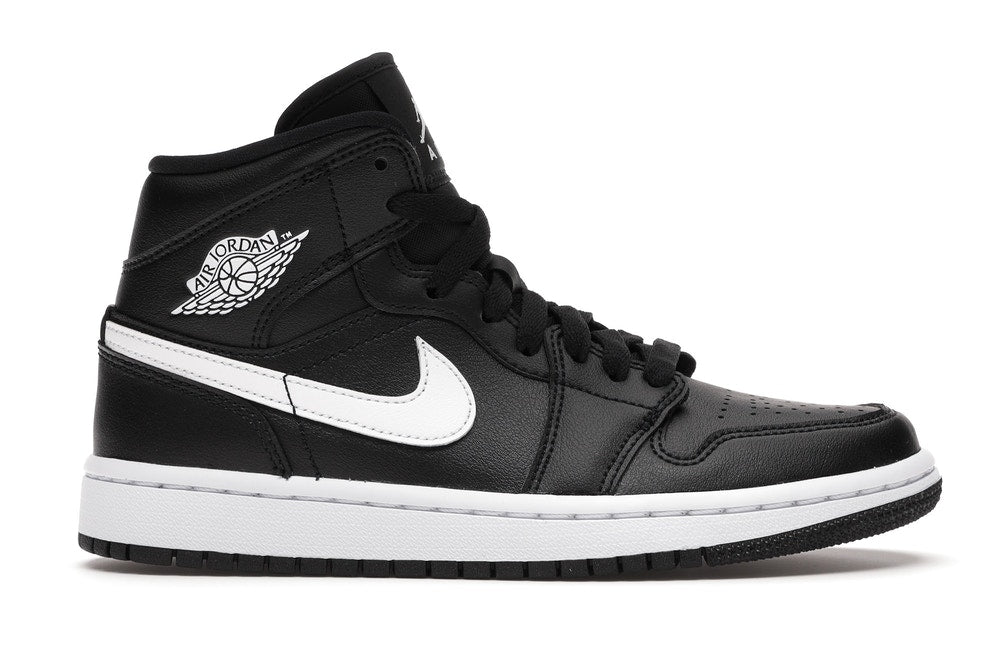 Jordan 1 Mid "Black/White" (W) 2021