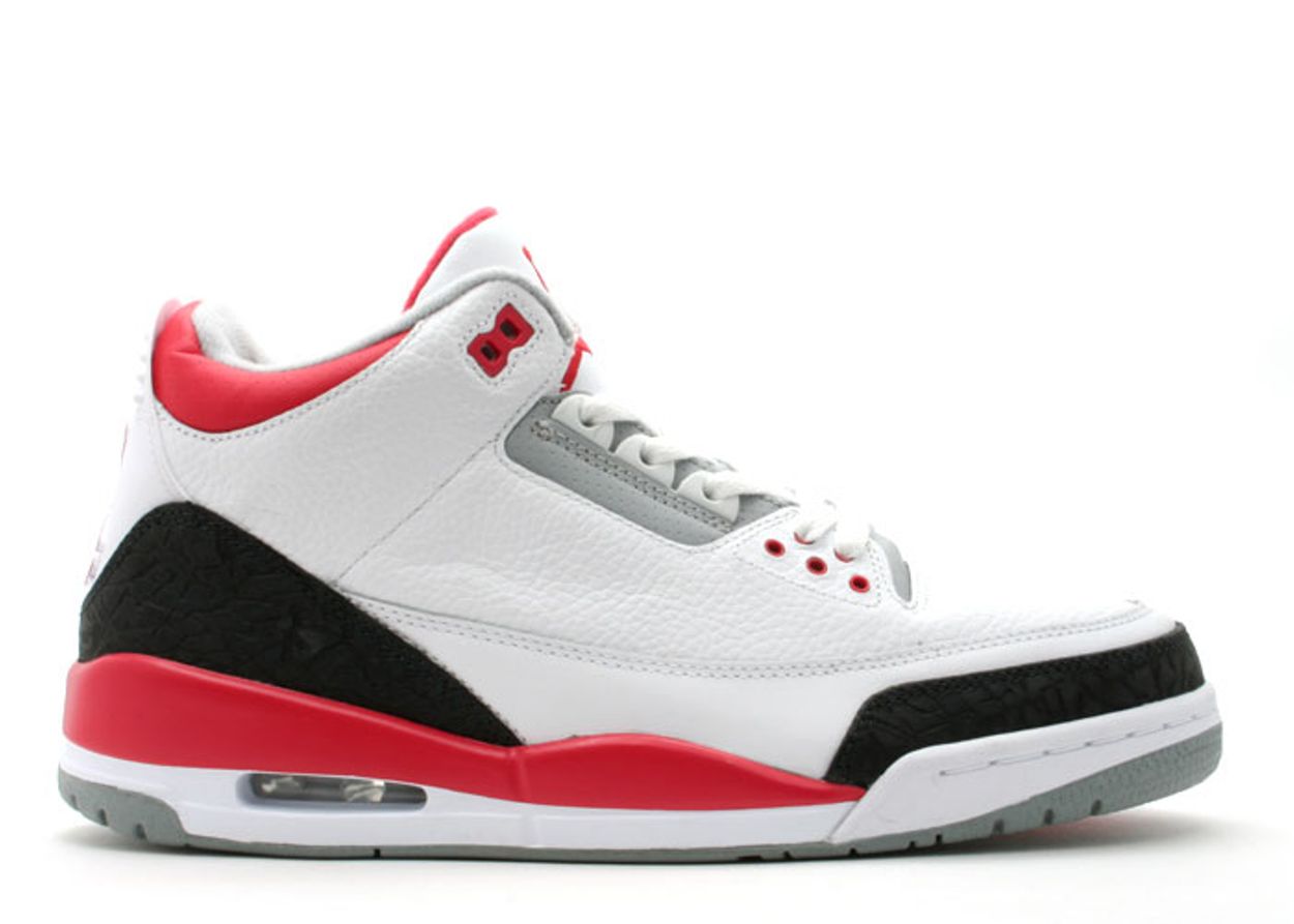 Jordan 3 "Fire Red" 2007