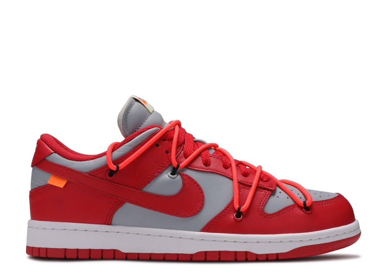Nike Dunk Low "Off-White University Red" 2019