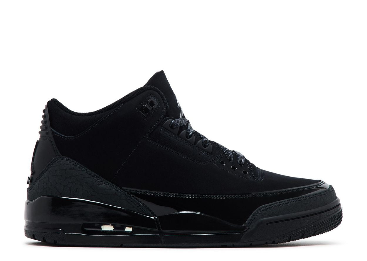 Jordan 3 "Black Cat" 2025