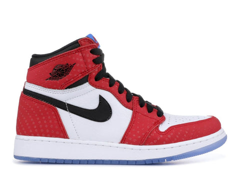 Jordan 1 (GS) "Spiderman Origin Story" 2018