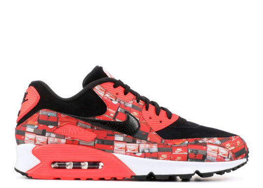 Nike Air Max 90 "Atmos We Love Nike Bright Crimson" 2018