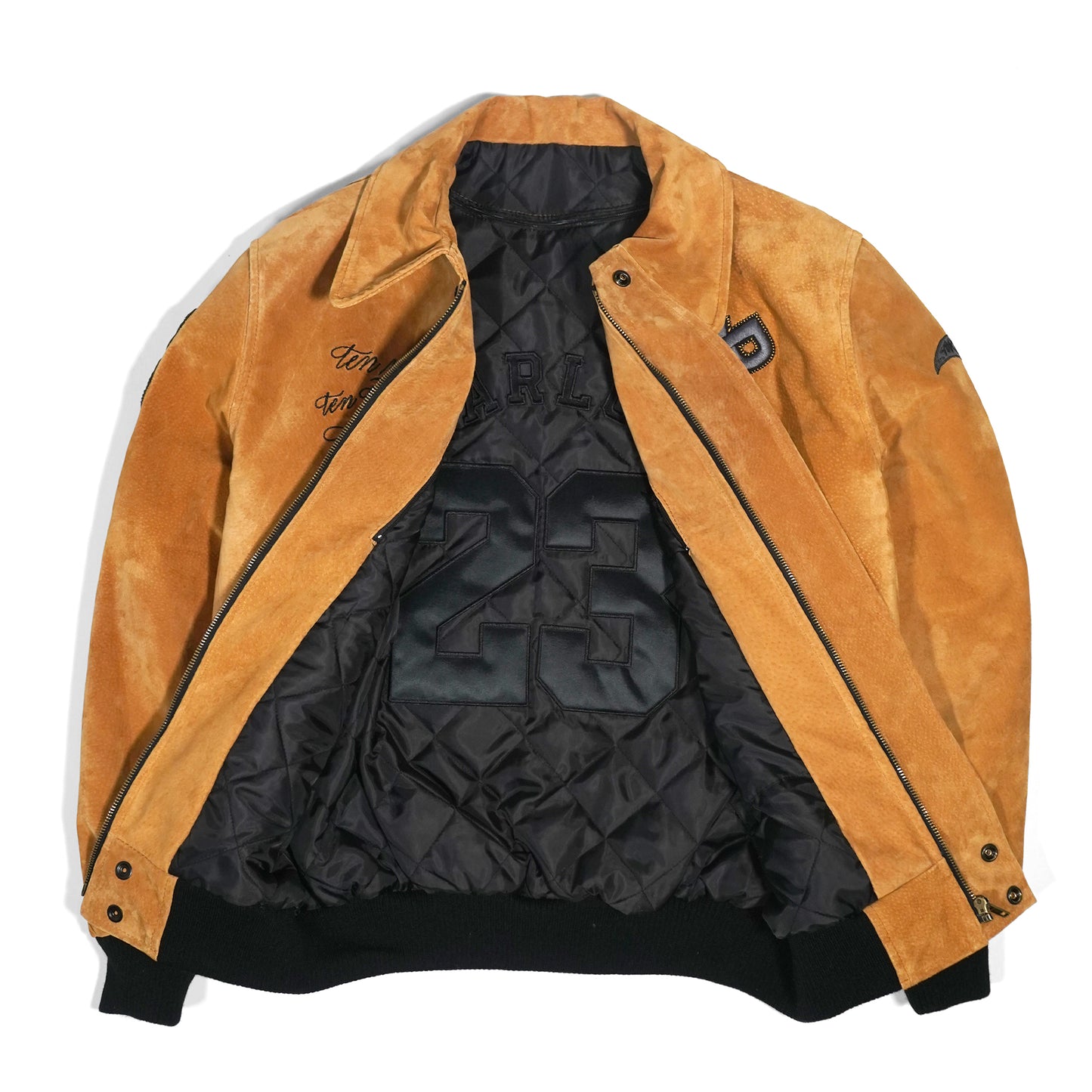 "Ten Years" Suede Varsity