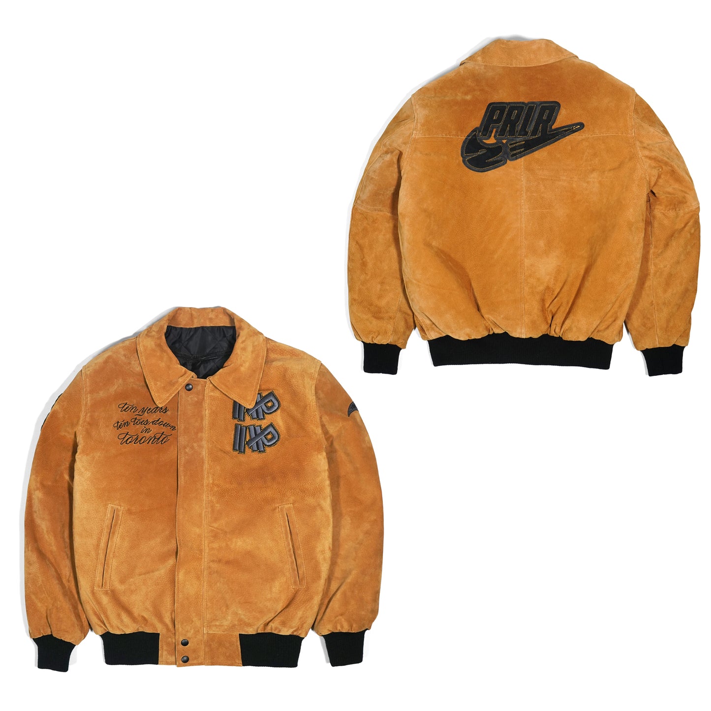 "Ten Years" Suede Varsity