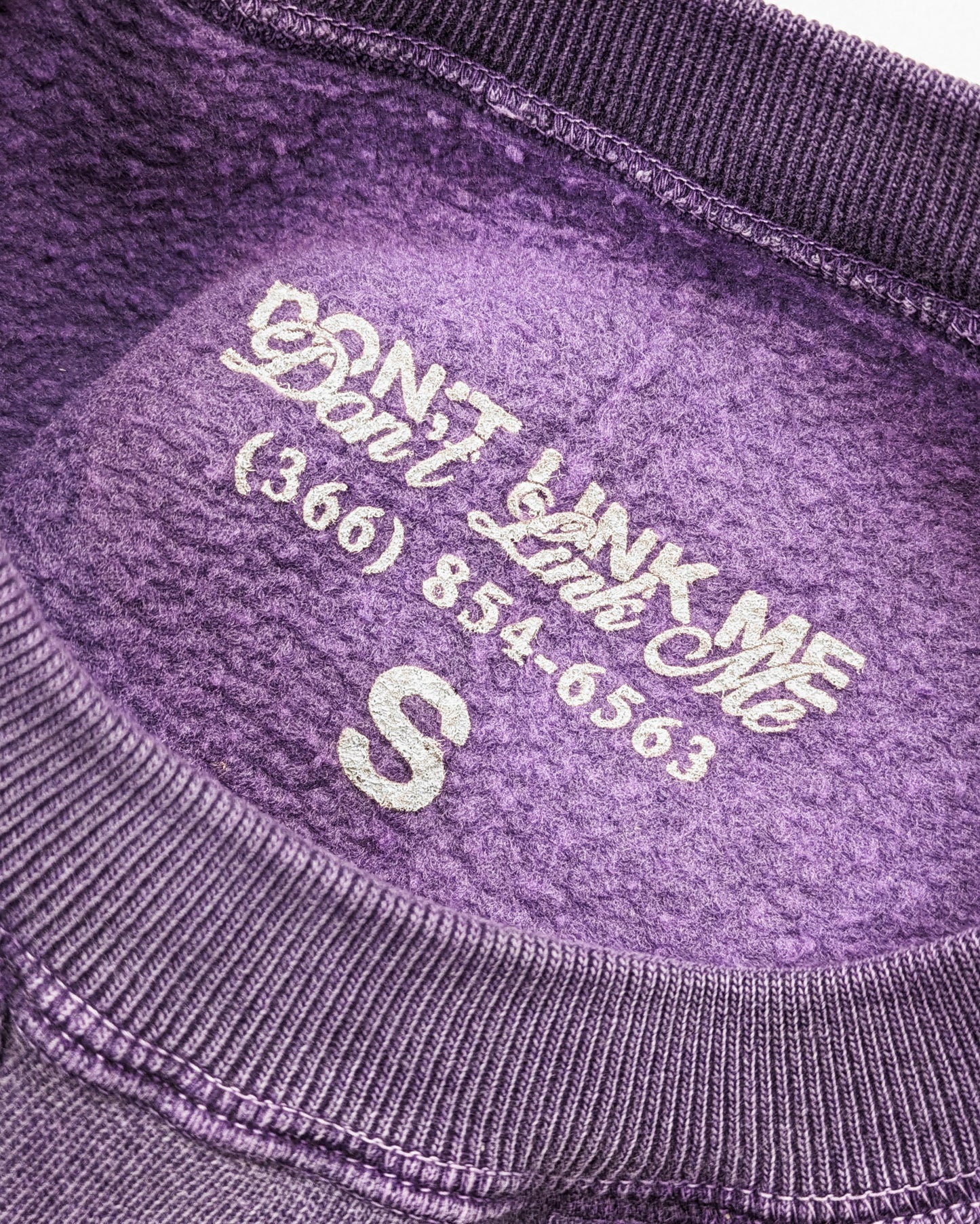 Don't Link Me "Rotary" Crewneck