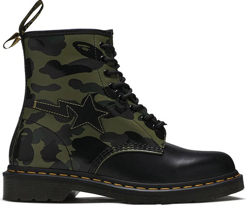 Dr. Martens 1460 "Bape Leather Zip Lace Up Boots" 2020 *SAMPLE