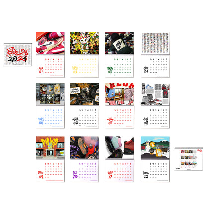 "365 Days To Hustle" 2024 Calendar