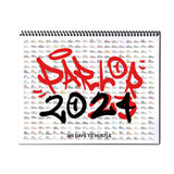"365 Days To Hustle" 2024 Calendar