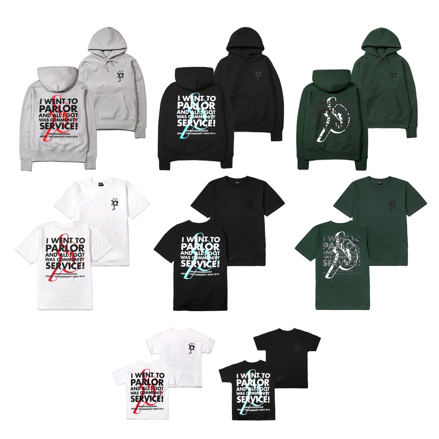 "Community Service" Made in Canada Hoodie