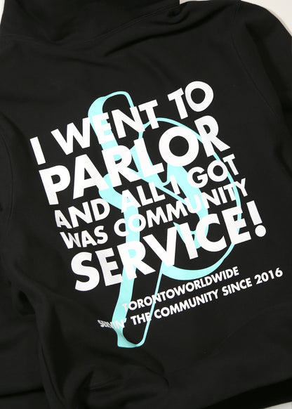 "Community Service" Made in Canada Hoodie