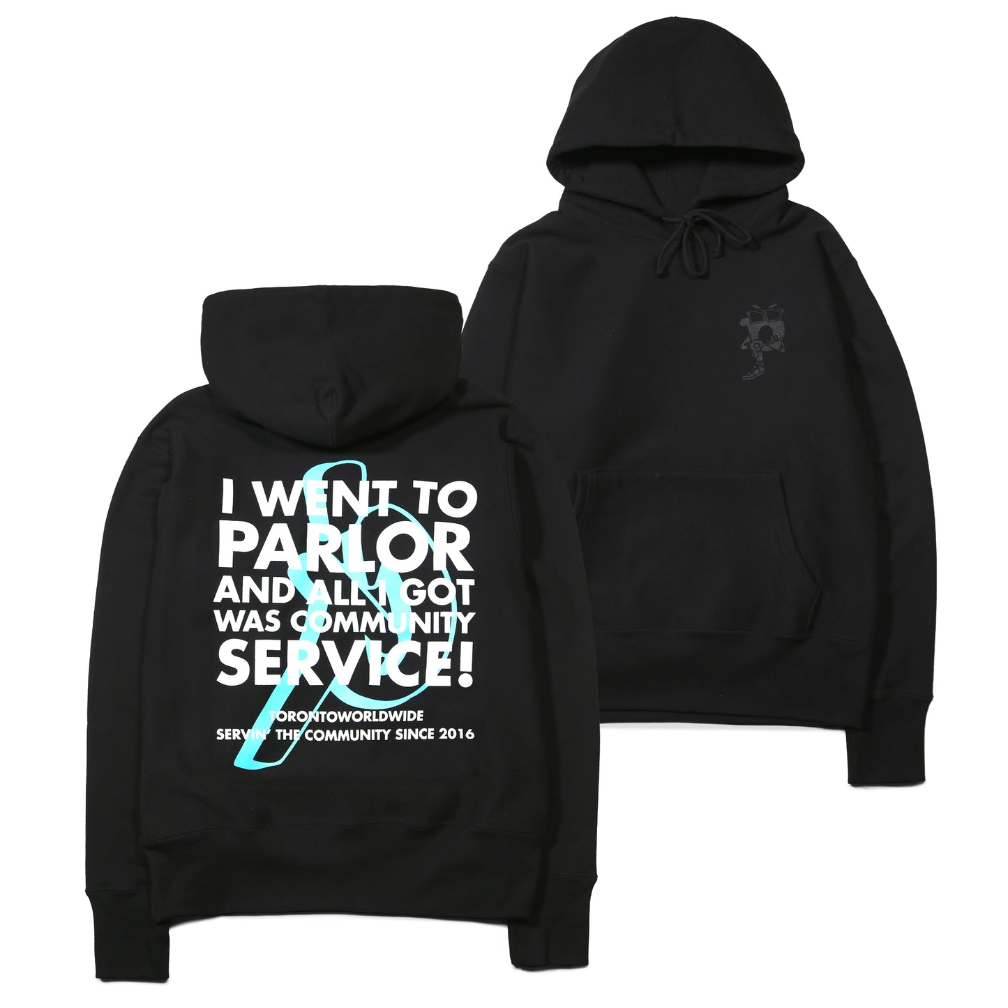 "Community Service" Made in Canada Hoodie