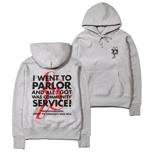 "Community Service" Made in Canada Hoodie