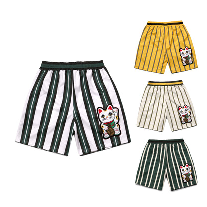 "Get Money Nautical" Toddler Shorts