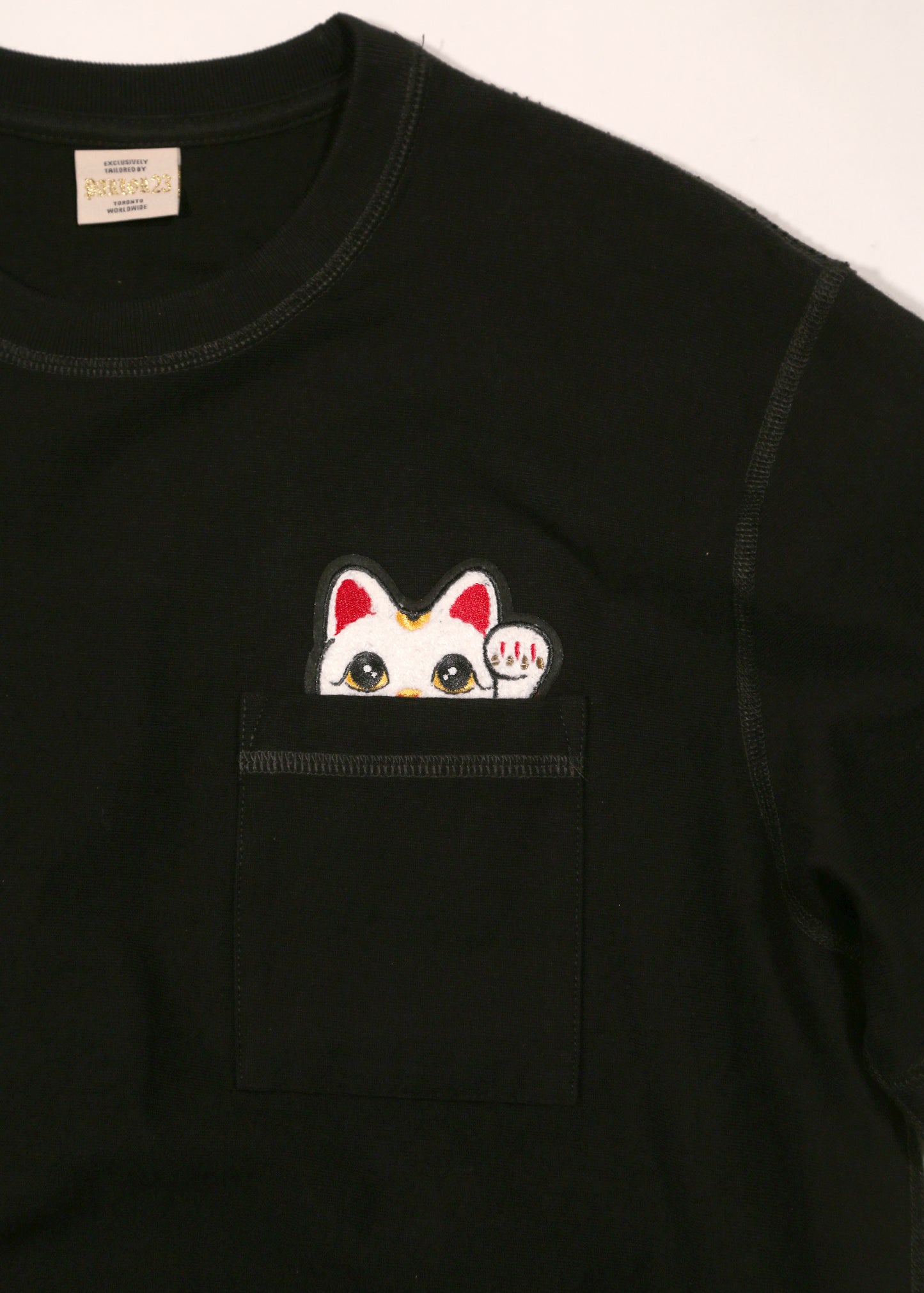 "Get Money Woodgrain" Pocket T-Shirt