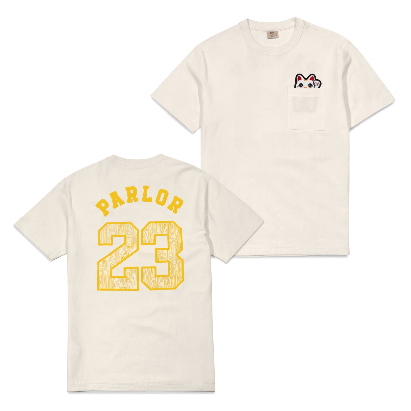 "Get Money Woodgrain" Pocket T-Shirt