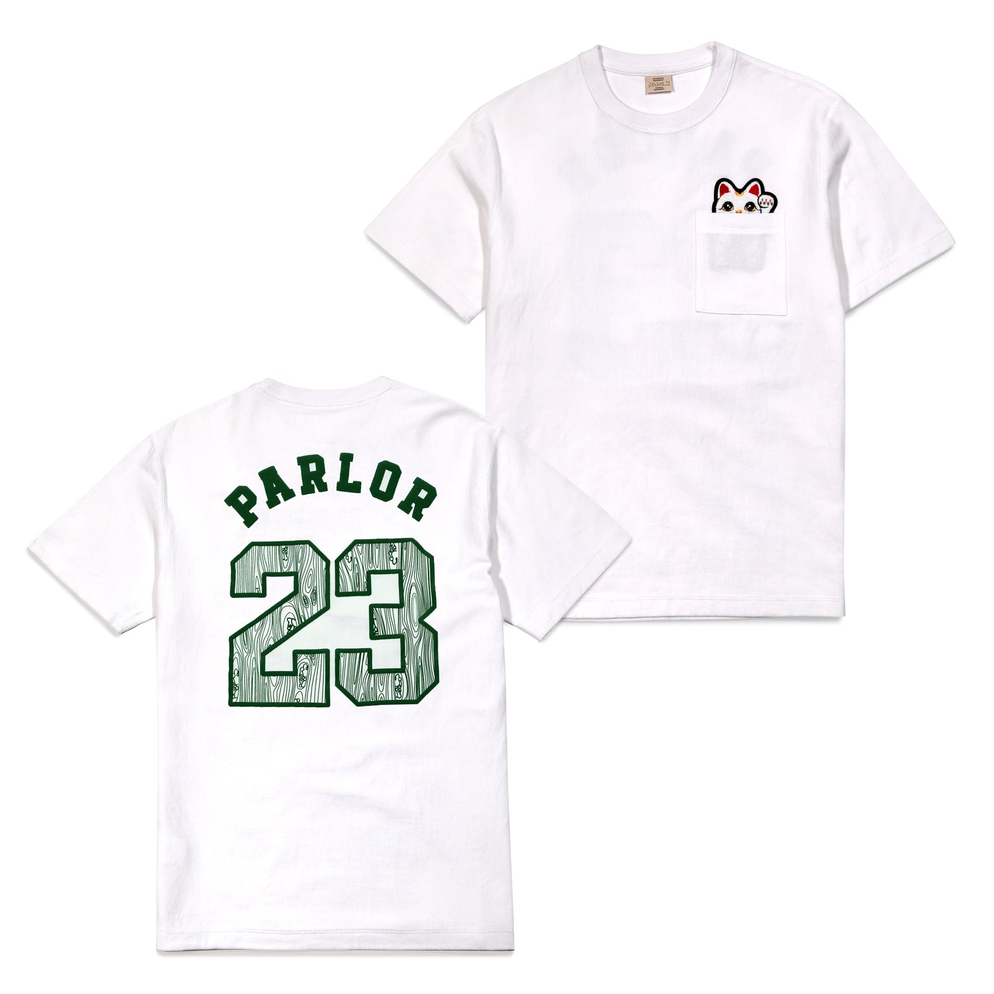 "Get Money Woodgrain" Pocket T-Shirt