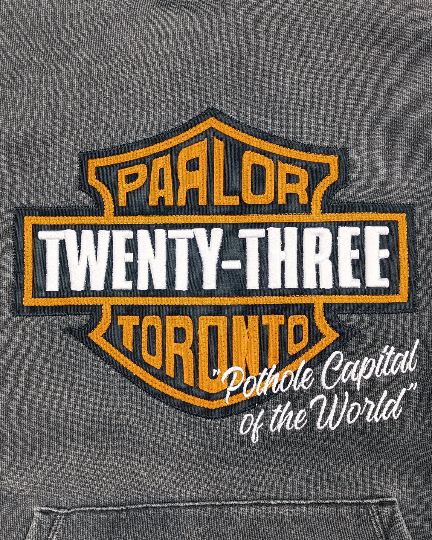 "Parley Pot Hole" Made in Canada Hoodie