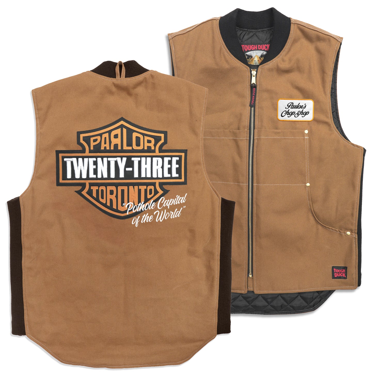 X Tough Duck "Parley Pot Hole" Moto Vest