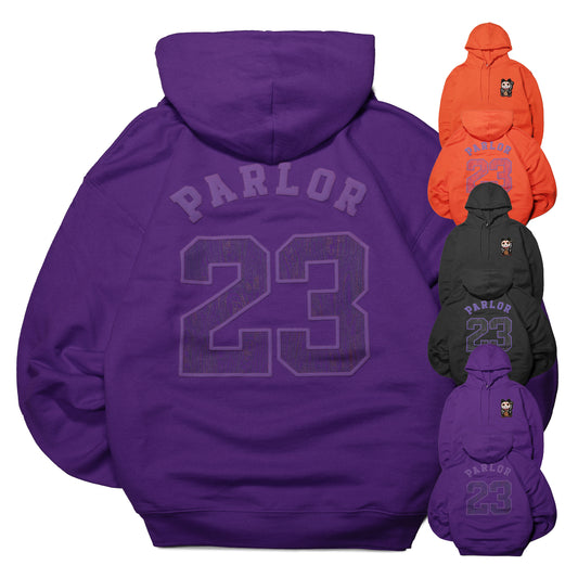 "Get Money Spooky Woodgrain" x Champion Hoodie