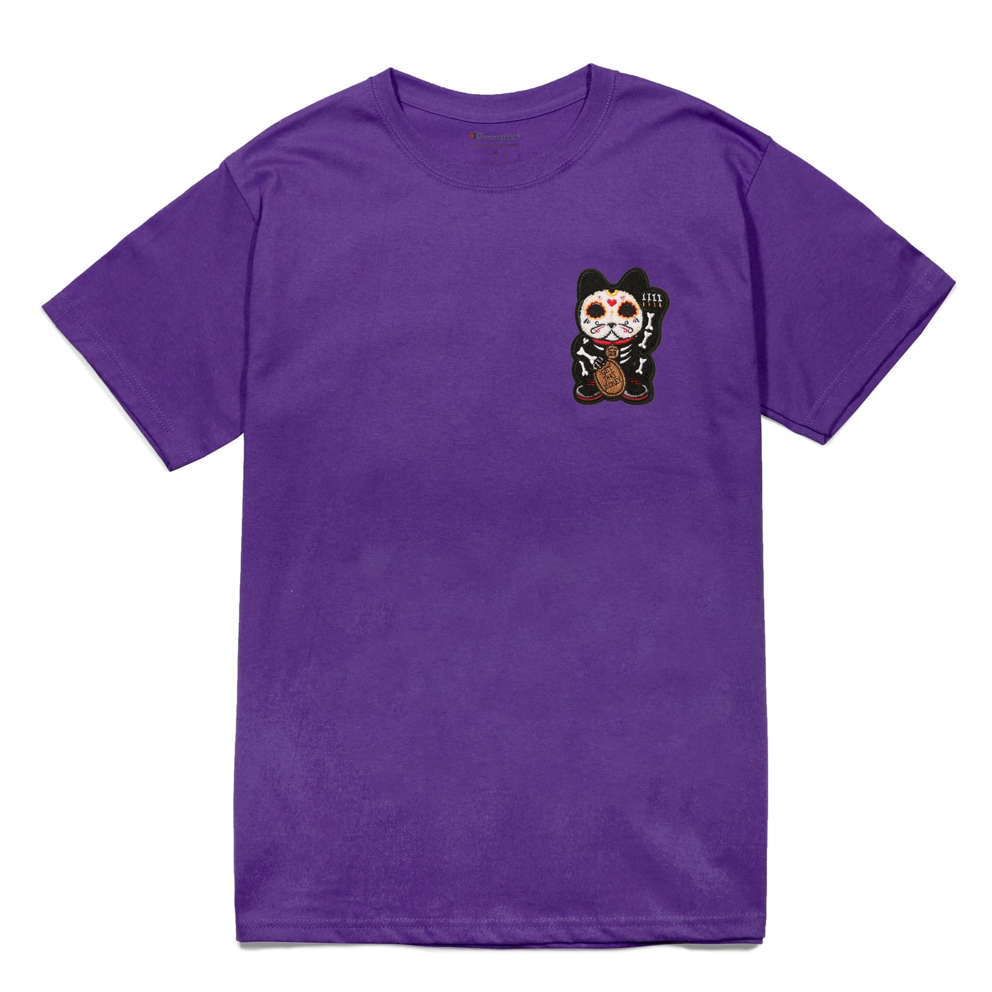 "Get Money Spooky Woodgrain" x Champion T-Shirt