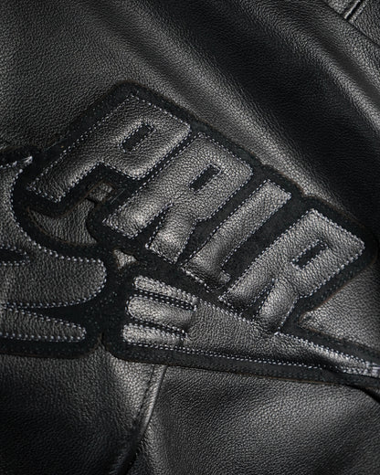 "Ten Years" Leather Varsity