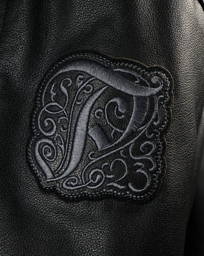 "Ten Years" Leather Varsity