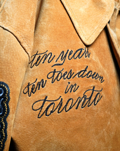 "Ten Years" Suede Varsity