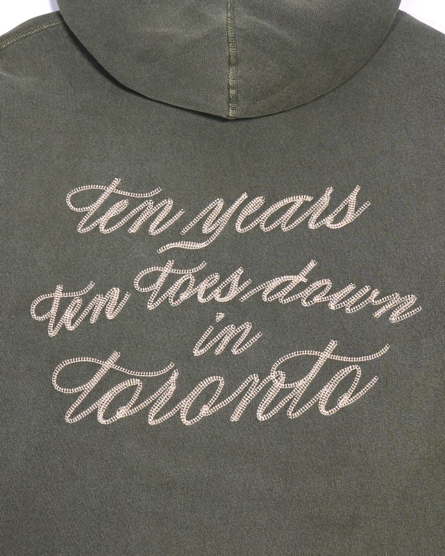 "Ten Years" Varsity Hoodie
